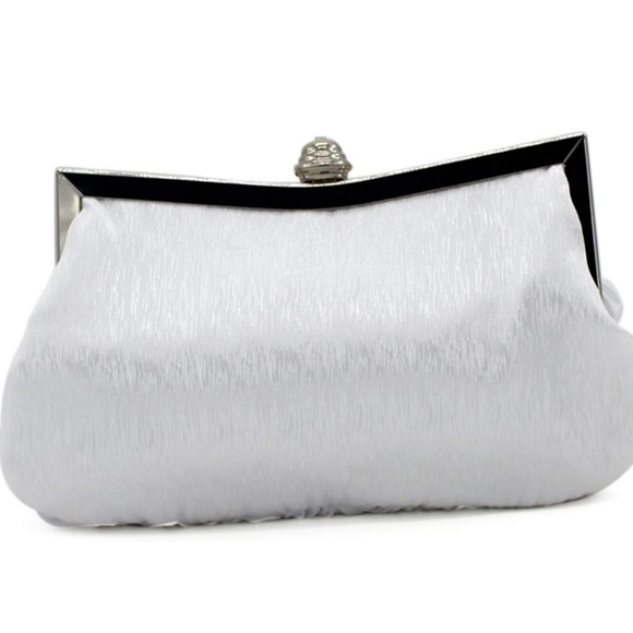 NEW! Bridal Wedding Clutch with braided design - Picture 3 of 6